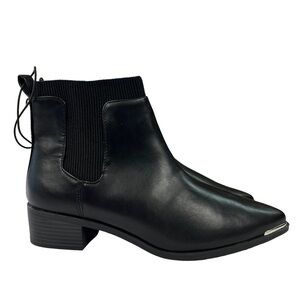 Worthington Brighton Ankle Boots‎ Block Heel Chelsea Booties Womens Size 8